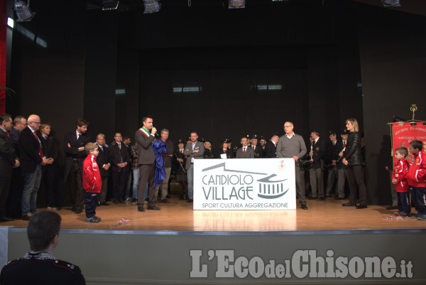 Candiolo: inaugurazione "Candiolo Village"