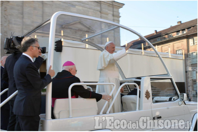  Papa Francesco a Torino, alcuni scatti della giornata