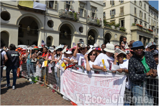  Papa Francesco a Torino, alcuni scatti della giornata