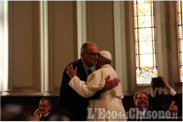 Il Papa al Tempio Valdese