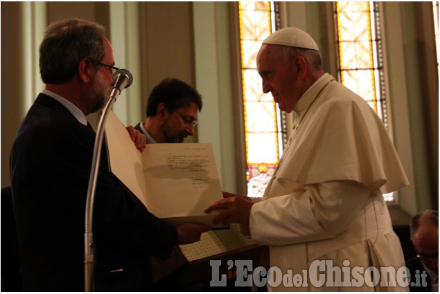 Il Papa al Tempio Valdese