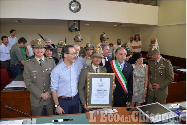 Pinerolo: Cittadinanza Onoraria al 3° Alpini