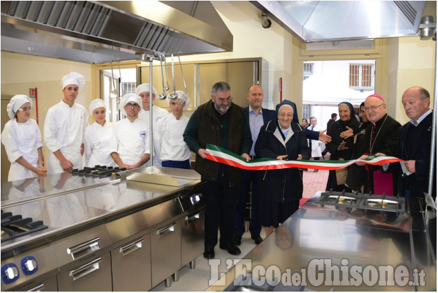Pinerolo: inaugurazione nuovi locali di Cucina del CFIQ