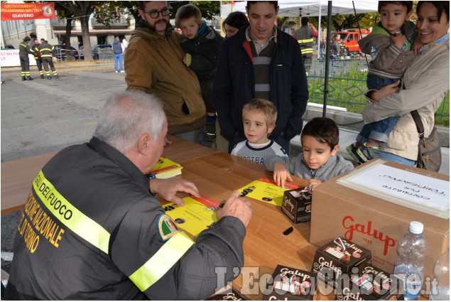 Pinerolo: un&#039;invasione di bambini a &quot;Pompieropoli&quot;