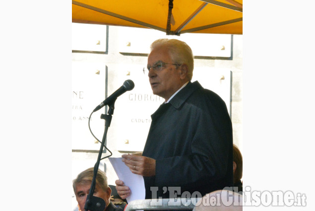 Coazze saluta il Presidente Mattarella