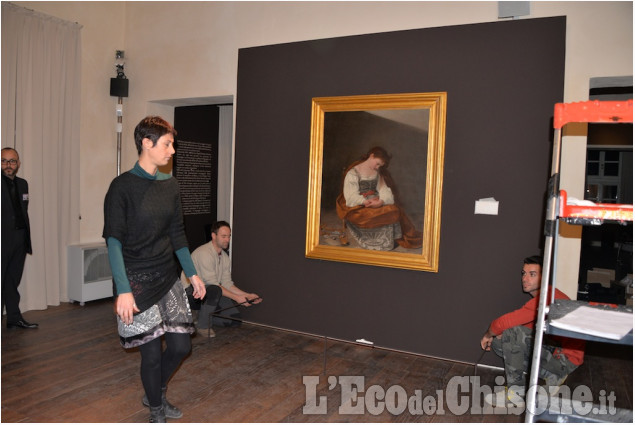 L&#039;arrivo della Maddalena Penitente del Caravaggio al Castello di Miradolo