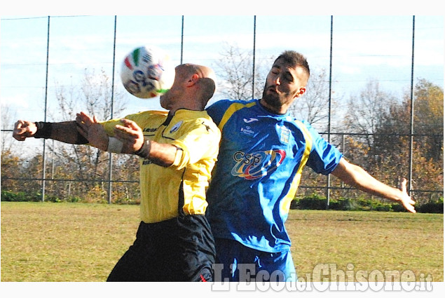 Calcio 2ª categori: Aurorarinascita Piossasco-S. Pietro V.L. 2-3