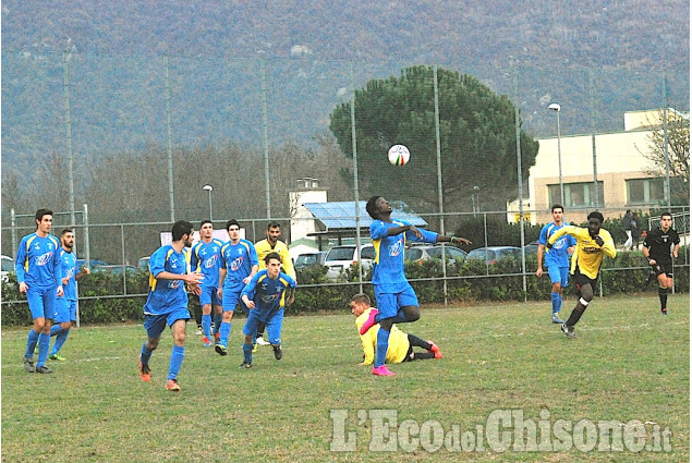 Calcio 2ª categori: Aurorarinascita Piossasco-S. Pietro V.L. 2-3