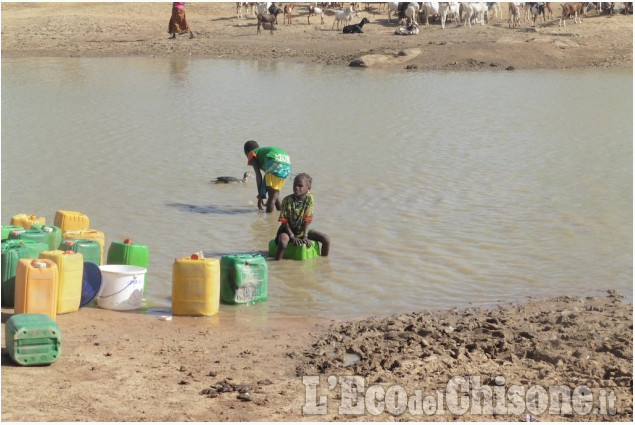 Il Vescovo di Pinerolo Debernardi in Burkina