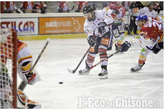 Hockey ghiaccio serie A: Valpe-Asiago 2-6