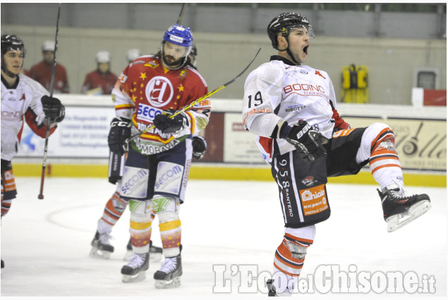 Hockey ghiaccio serie A: Valpe-Asiago 2-6