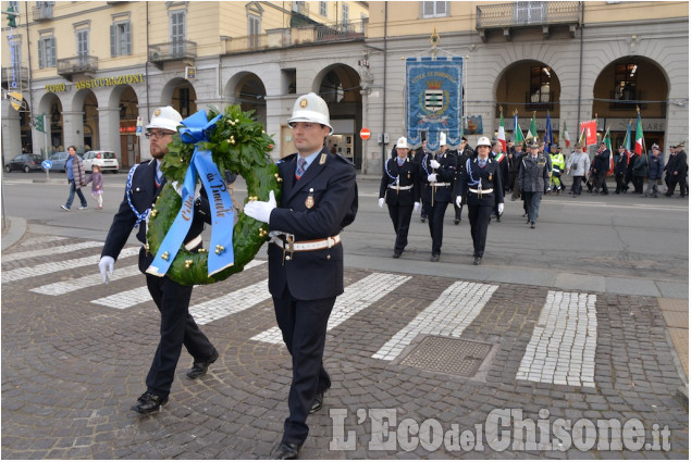 Pinerolo corteo per ricordare &quot; il giorno della memoria&quot;