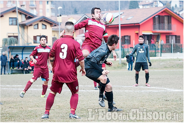 Calcio 1ª cat.: Pinasca-Perosa