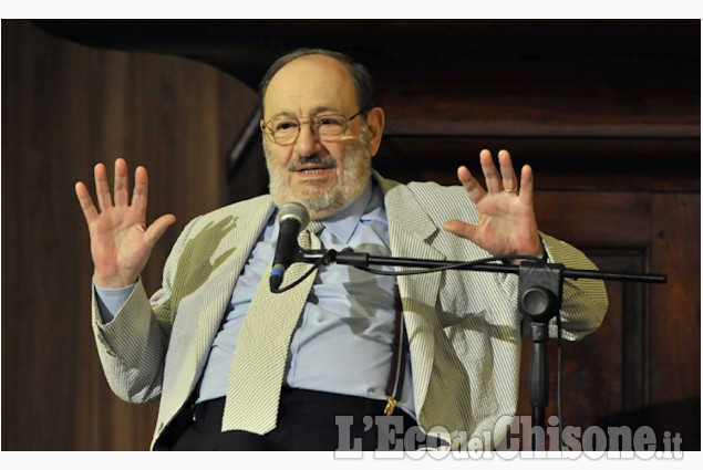 Nel 2013 Umberto Eco ospite a Torre Pellice