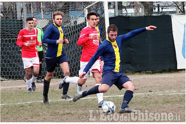 Calcio 1ª cat.: Nichelino Hesperia-S. Secondo 1-1