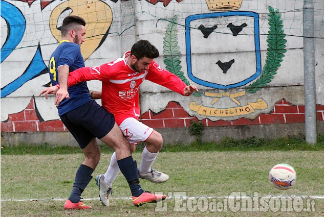 Calcio 1ª cat.: Nichelino Hesperia-S. Secondo 1-1