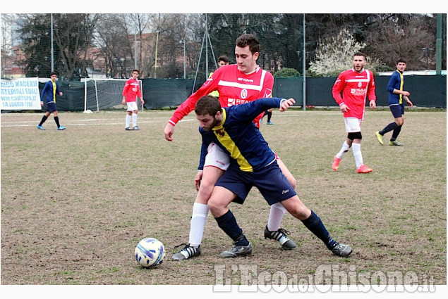 Calcio 1ª cat.: Nichelino Hesperia-S. Secondo 1-1