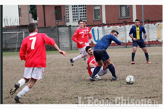 Calcio 1ª cat.: Nichelino Hesperia-S. Secondo 1-1