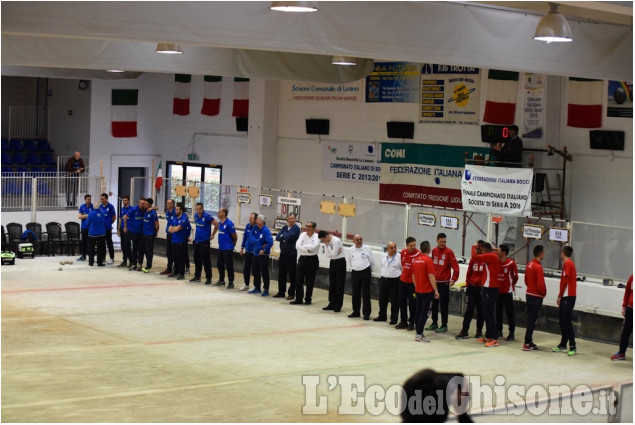 Finale di bocce a Loano