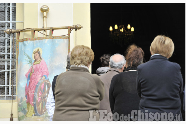 Bricherasio, processione a S. Caterina