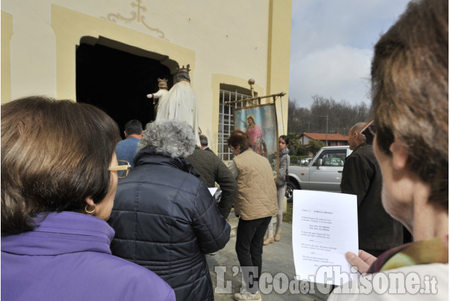 Bricherasio, processione a S. Caterina