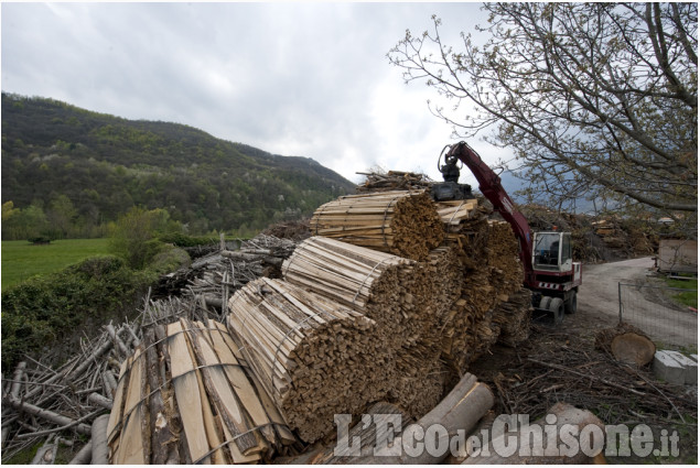 Luserna S.G.: &quot;L&#039;Eco&quot; in visita alla centrale a biomasse