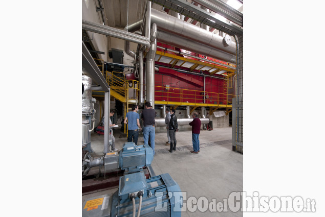 Luserna S.G.: &quot;L&#039;Eco&quot; in visita alla centrale a biomasse