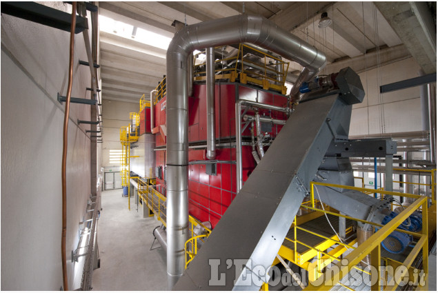 Luserna S.G.: &quot;L&#039;Eco&quot; in visita alla centrale a biomasse