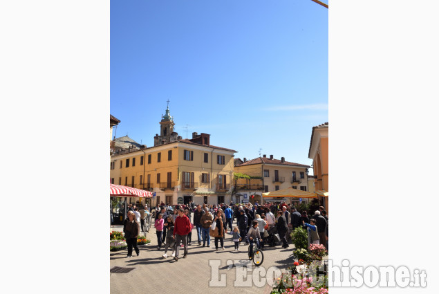 Cumiana in festa, tra fiori, colori e memoria