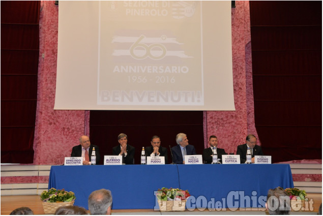 Pinerolo: gli arbitri festeggiano i 60 anni dell&#039;associazione