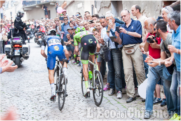 Giro d&#039;Italia 2016: diario in immagini di una giornata speciale per Pinerolo