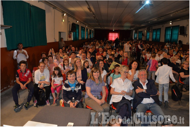 Cumiana Premiazione concorso scuole L&#039;eco del Chisone