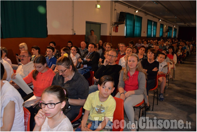 Cumiana Premiazione concorso scuole L&#039;eco del Chisone