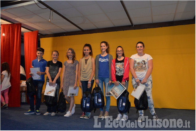 Cumiana Premiazione concorso scuole L'eco del Chisone Cumiana Premiazione concorso scuole L'eco del Chisone