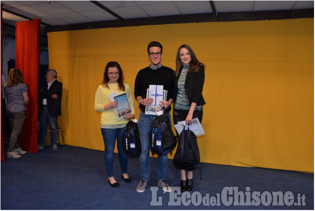 Cumiana Premiazione concorso scuole L&#039;eco del Chisone