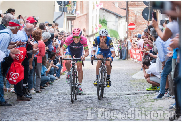 Pinerolo scatti fotografici del giro d&#039;Italia