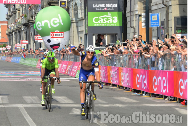 Pinerolo scatti del giro d&#039;Italia 2016