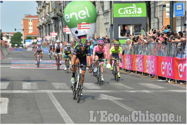 Pinerolo scatti del giro d&#039;Italia 2016