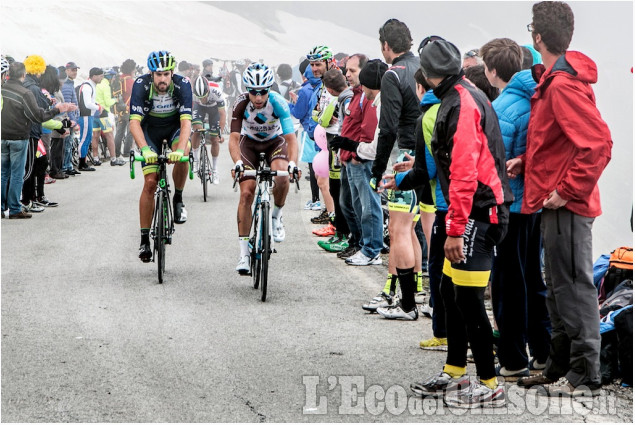 Giro d&#039;Italia al colle del Agnello