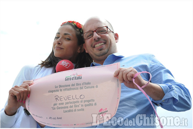 Giro d&#039;Italia passaggio a Revello