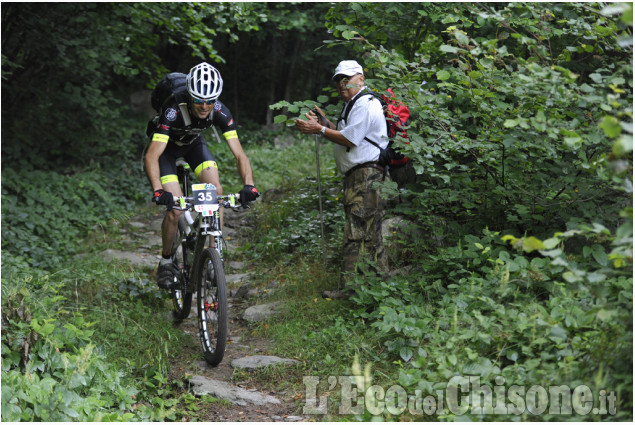 Pinasca: l&#039;Iron bike sui sette ponti del Gran Dubbione