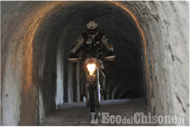 Concorrenti dell&#039;Iron Bike nel cuore del Forte di Fenestrelle