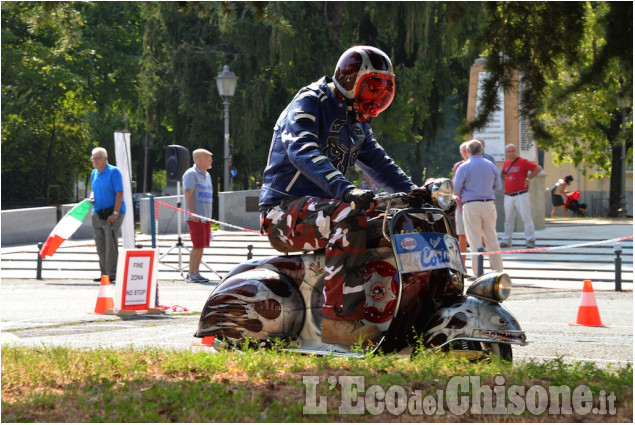 Pinerolo percorso in vespa a cronometro, Memorial Carlo Merlo