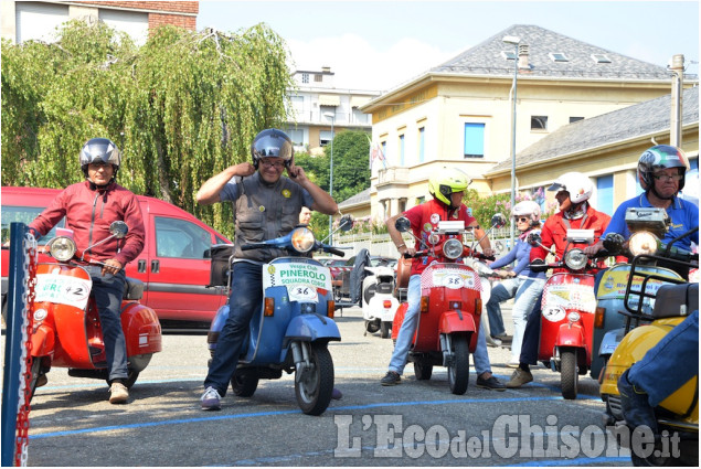 Pinerolo percorso in vespa a cronometro, Memorial Carlo Merlo