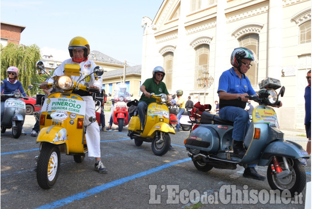 Pinerolo percorso in vespa a cronometro, Memorial Carlo Merlo