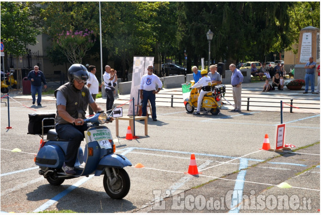 Pinerolo percorso in vespa a cronometro, Memorial Carlo Merlo