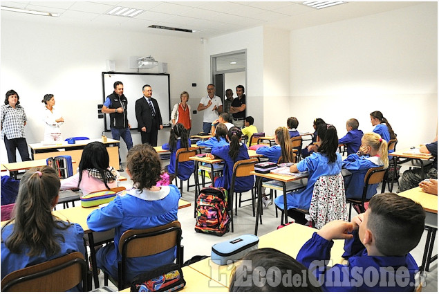 Primo giorno di scuola alla primaria di Bagnolo