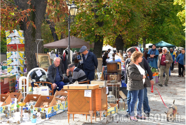 Pinerolo: Mercatino delle pulci sotto i viali