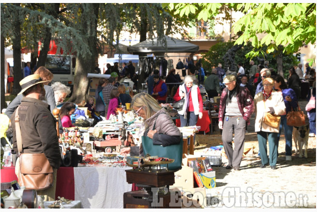 Pinerolo: Mercatino delle pulci sotto i viali