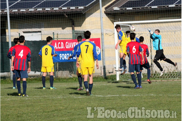 Calcio Allievi: Giaveno Coazze-Garino